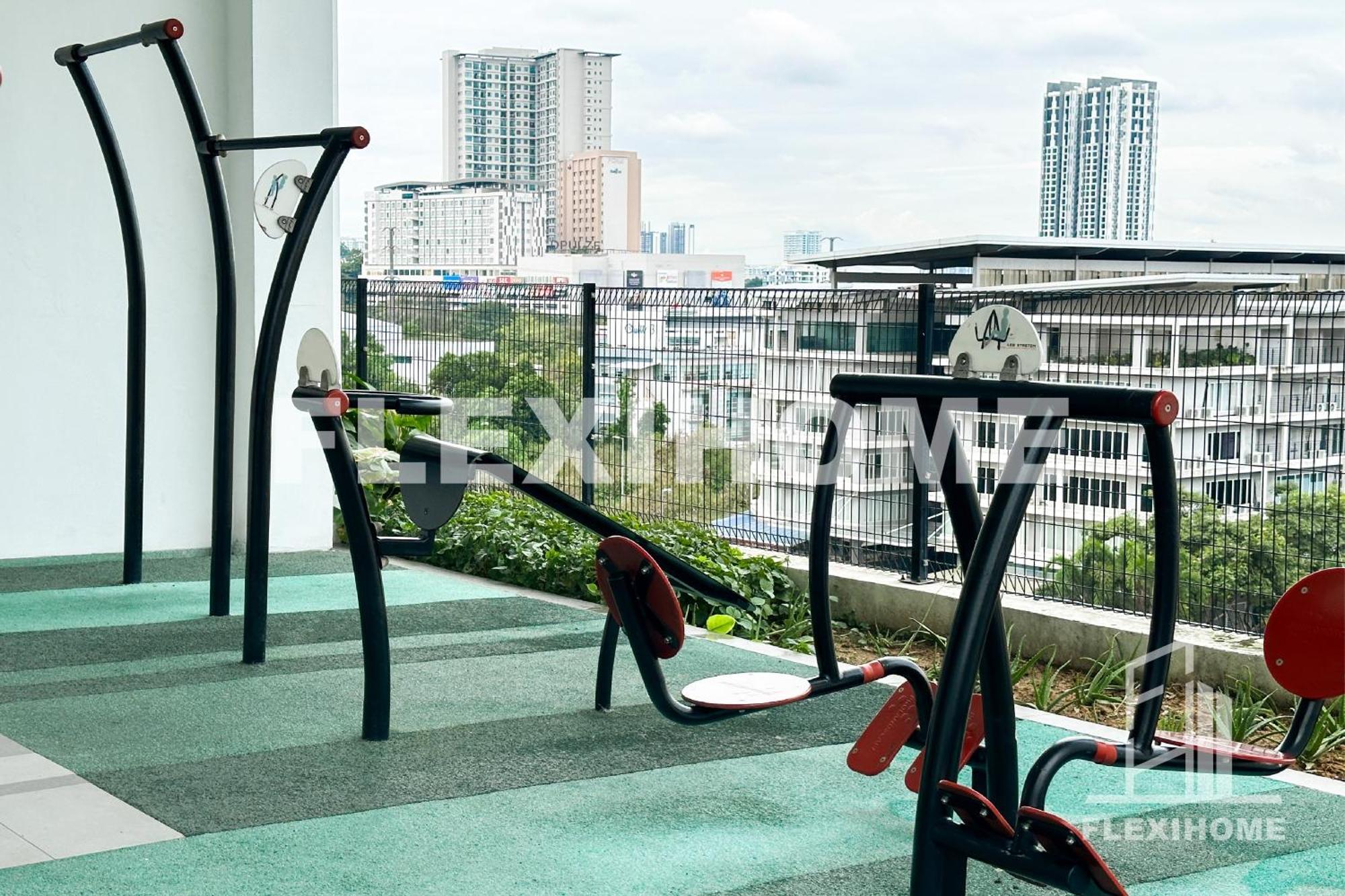 1-2 Guests, Hbo-Go Tv, Bali-Style Studio In Cybersquare, Cyberjaya By Flexihome-My 外观 照片